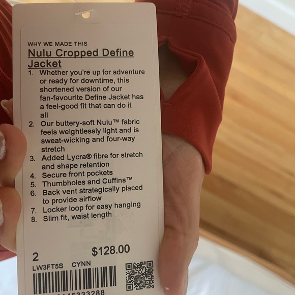 Lululemon Niki Cropped Define - Picture 3 of 5